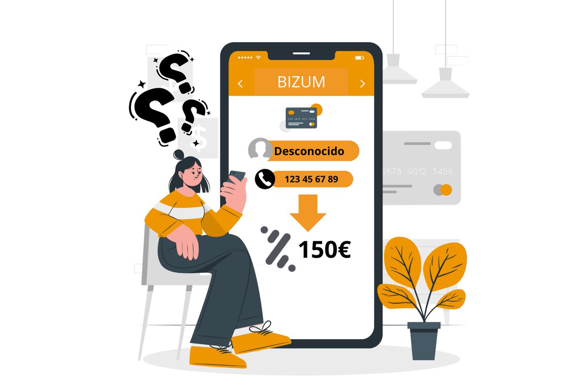 guardiacivil's tweet photo. ⚠️ ¿Recibes un Bizum por error y te piden que lo devuelvas? ¡Cuidado! puede tratarse de una estafa.

​Qué debes hacer:

❌ No devuelvas el dinero por tu cuenta.
📞 Contacta con tu banco de inmediato para que gestione la anulación.
⏳ Desconfía de la presión y de los mensajes urgentes.

​🔗 Conoce los detalles en la web de INCIBE: https://t.co/vf2n83Ygod

​#CiberseguridadGC #SeguridadInternetGC