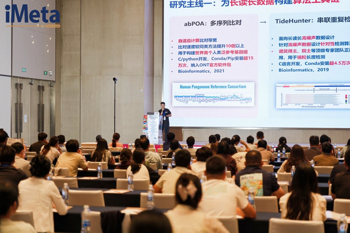 iMetaScience's tweet photo. 🔥The iMeta Conference 2026 has come to a successful close!!!🥳
Researchers from diverse fields gathered to discuss the latest advances in information science, meta-omics, and life sciences, sparking new ideas and fostering interdisciplinary collaboration.
#iMeta #LifeScience https://t.co/O91ontLjnz