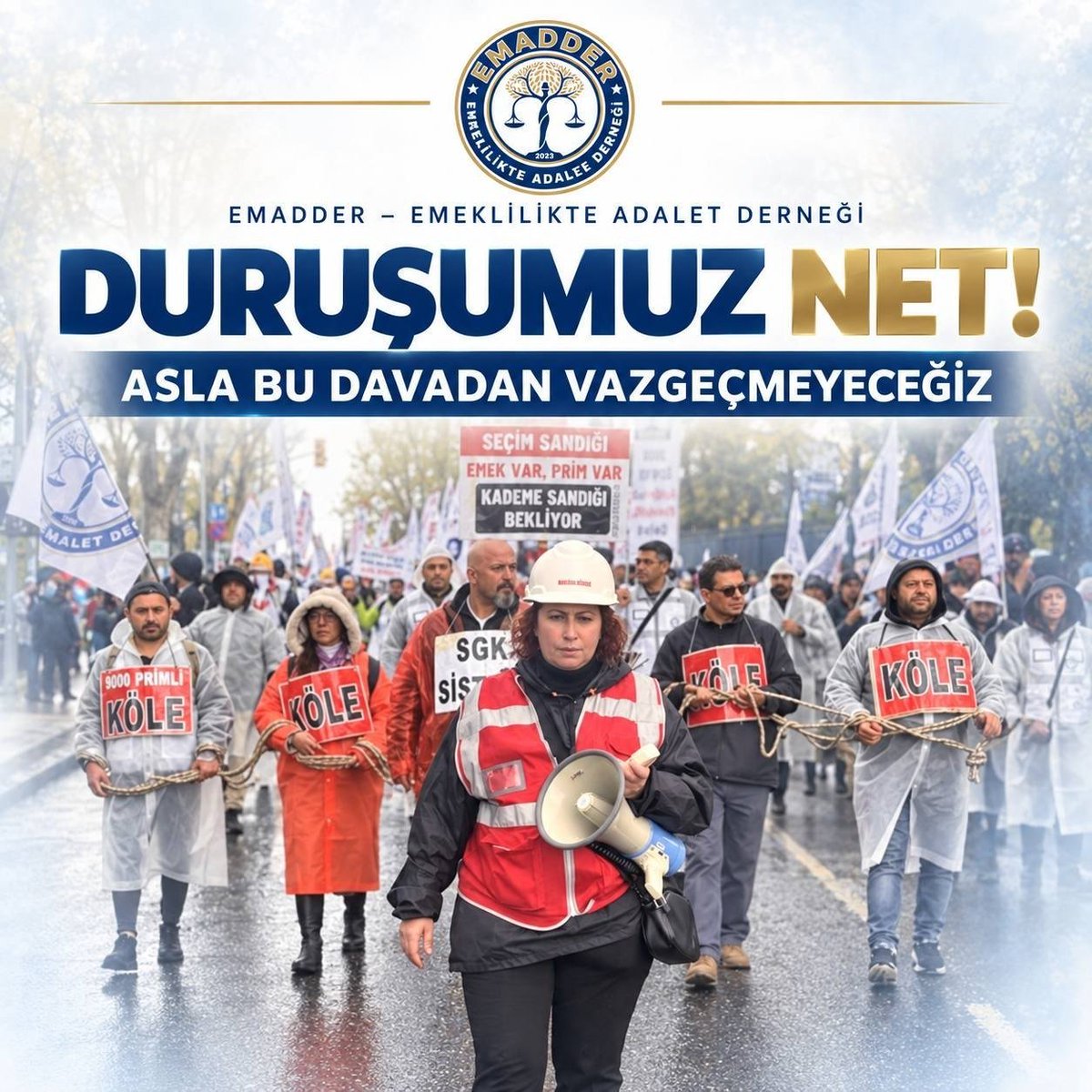ihsangun66's tweet photo. Devletin dini ADALET'TİR, ADALET .
Geciken ADALET, ADALET değildir.
Kademe Bizim Anayasal Hakkımızdır.
@EmadDernegi
#AdaletinSesiKademe https://t.co/bXYnAEWMrv