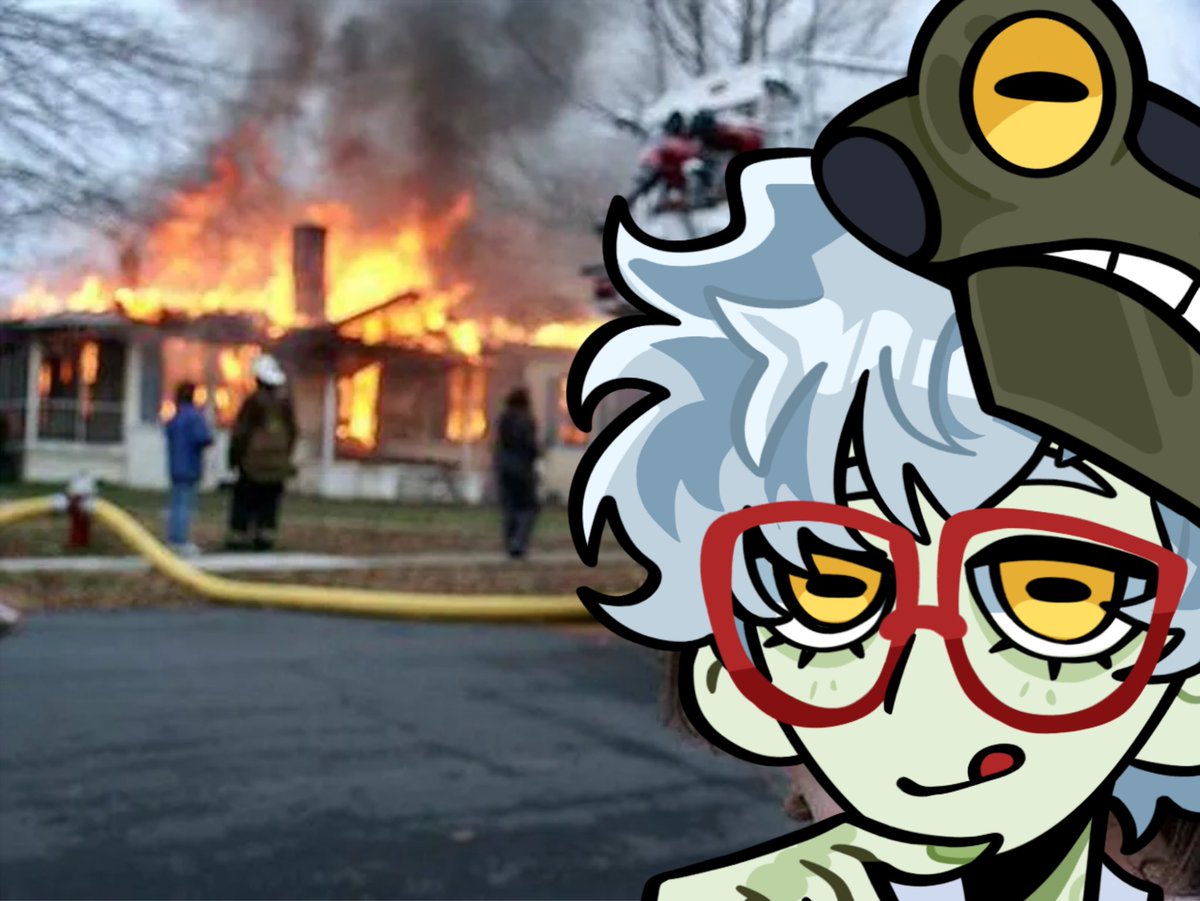 LemonRainFrog's tweet photo. Me and my pc when I start booting up OBS https://t.co/ytLSIrEGrt