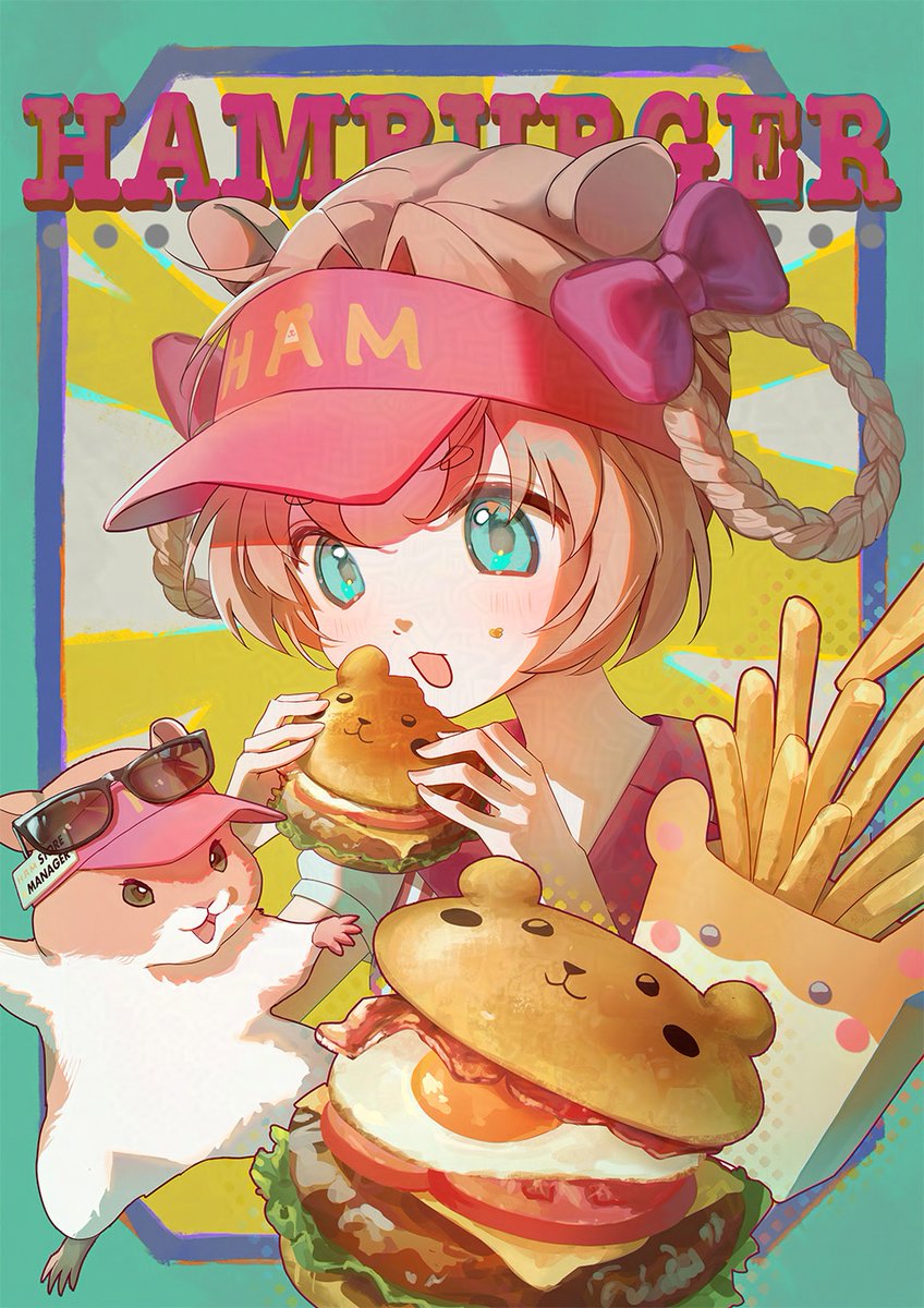 yumeb612's tweet photo. ハムっと召し上がれ！ https://t.co/WmR36uC0Yd