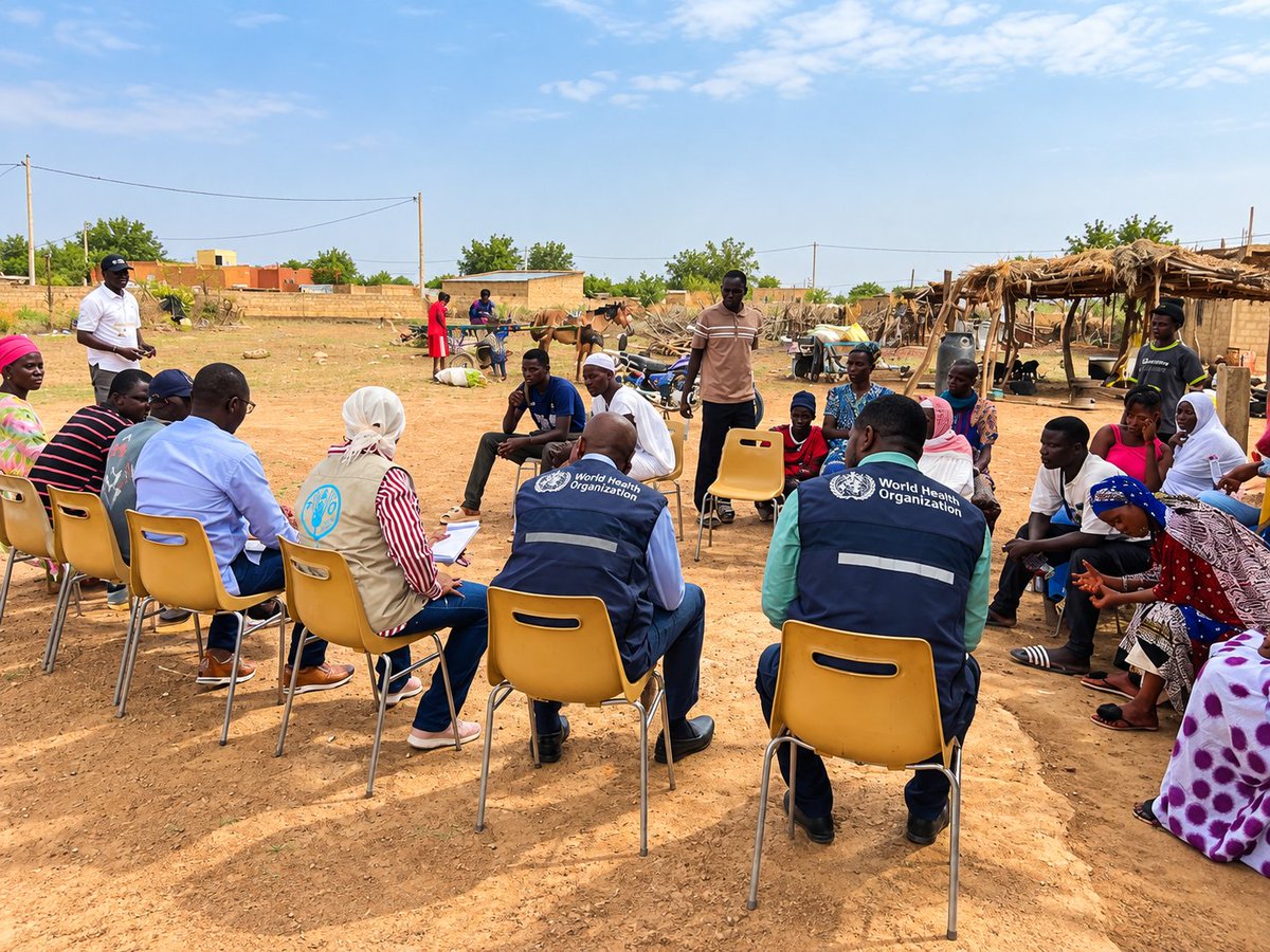 FAOWestAfrica's tweet photo. 🤝 In #Matam, a joint #FAO– @OMS_SENEGAL mission is assessing field teams’ preparedness for Rift Valley Fever (#RVF) and diphtheria, in coordination with regional and health authorities. A joint effort guided by the #OneHealth approach. https://t.co/6qjSoHYi7h