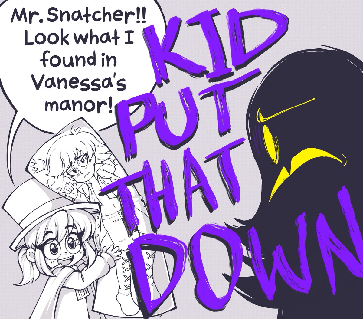 kuriarty's tweet photo. you’re still a prettyboy, snatcher 😔 #ahatintime #ahit https://t.co/vbQxfbkOR5