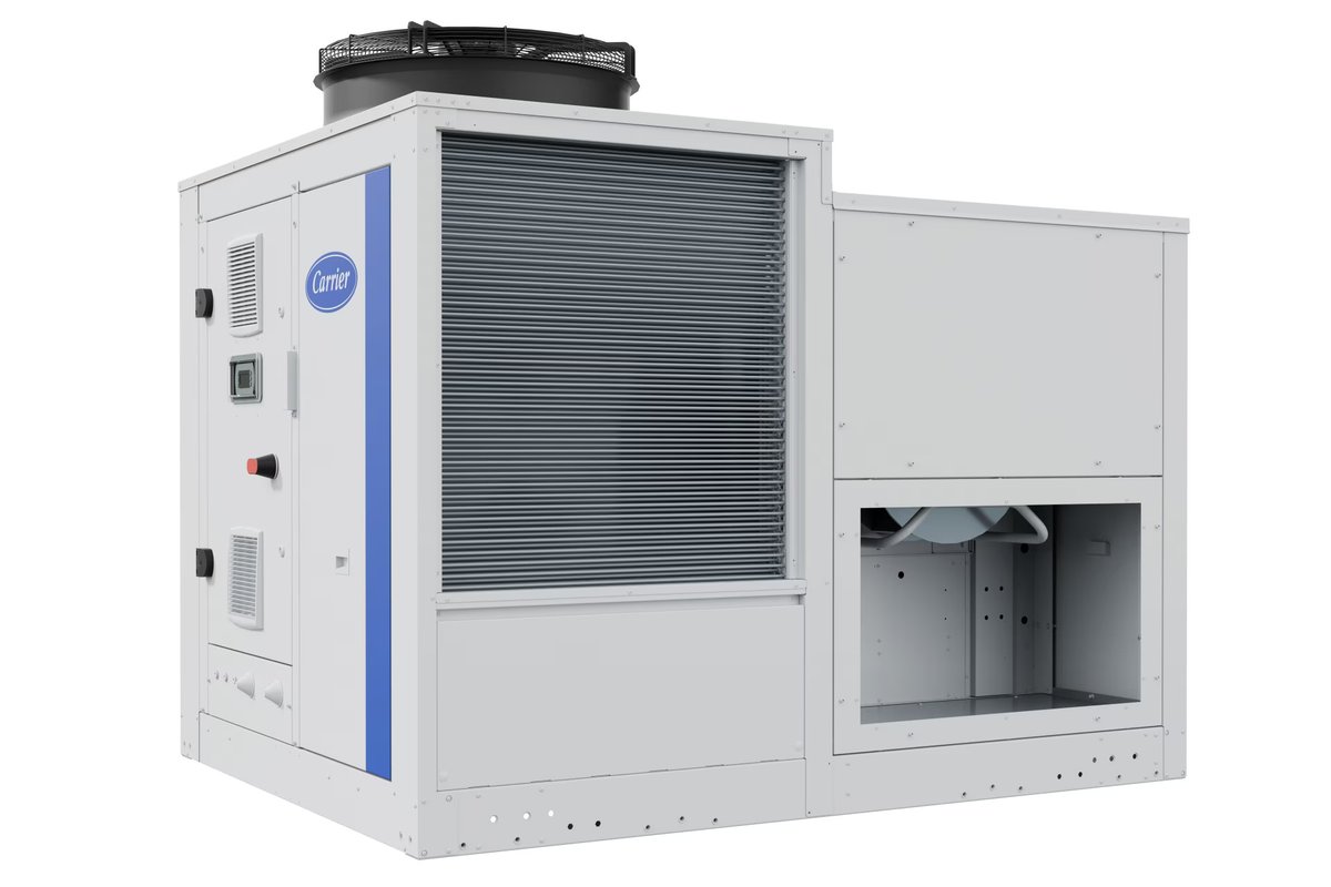 pvmagazineusa's tweet photo. Carrier launches rooftop heat pump for commercial buildings https://t.co/OPscqR9crn #SolarEnergy #USEnergy #EnergyStorage https://t.co/Fduhhr0NXg