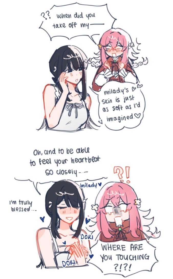 tartarduck's tweet photo. doroyuhi body swap doodles https://t.co/nETzRT1EXU