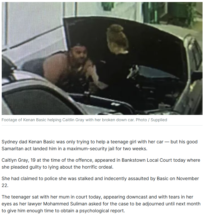 6igantuar's tweet photo. When this is a possible outcome for helping a woman with her car, then most men will choose not to help. https://t.co/SYWv4TjKyE