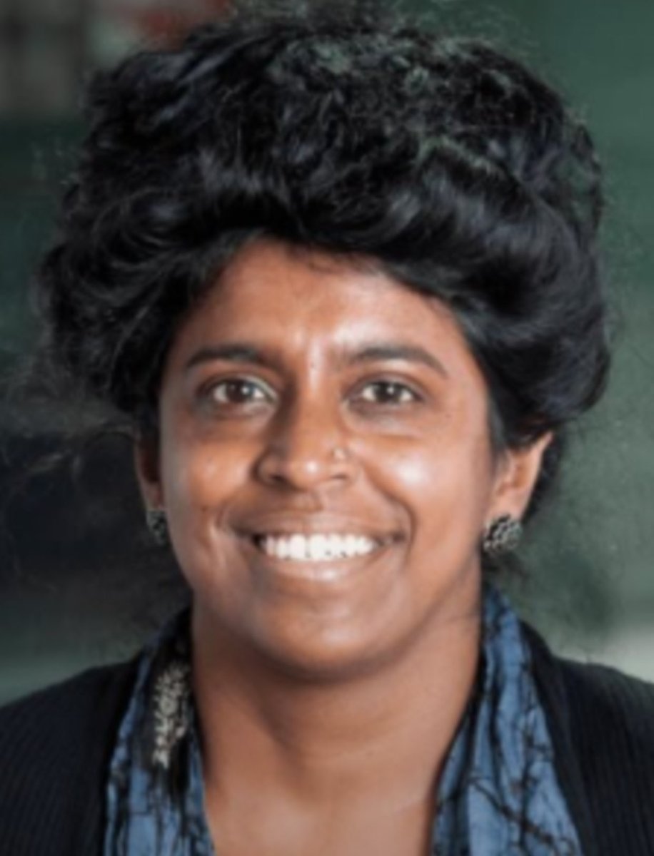 NizNellie3's tweet photo. 🚨  SRI LANKA HAS ENTERED THE CHAT.

Professor Vasuki Nesiah teaches Law and Human Rights at New York University.

NYU is currently fleecing all American taxpayers for $800 MILLION in federal funding.

Professor Genius here is an anti-ICE and “Palestine” activist.

As you can see, she enjoys wearing a terror scarf in support of Hamas.

This luminary scholar moved her classes online as a way to protect foreign students who were arrested during protests after the October 7 massacres.

She assured students with visas that NYU would refuse to cooperate with ICE.

She’s also one of many professors spearheading the effort to pressure the university to cut all ties with Israel.

In the video, she displays her perfect speaking skills, explaining that the reason Israel exists is due to “enablers.” Good luck trying to understand her.

My fellow patriots… every single day on campuses across America, students are ideologically captured by professors like this.

My question is simple: After nearly 2 years in power, why is our Republican controlled Department of Education allowing this?

@StephenM 
@SecScottBessent 
@DHSgov