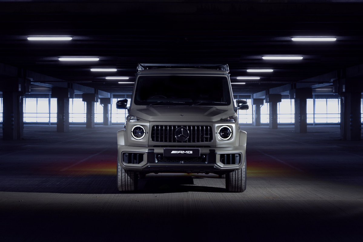 Xroaders_001's tweet photo. II Official Press Release II 

🔥 The G 63 Just Got Even More Unstoppable 🔥

🏷️ Meet the Mercedes-AMG G 63 ‘OFFROAD PRO’ — the most rugged expression yet of the legendary G-Class, built to take on serious terrain without compromising on AMG performance or luxury. 🖤🏔️

💥 585 HP | 850 Nm | 4.0L V8 | 48V MILD HYBRID

🏔️ Built For The Tough Stuff ::

➡️ AMG ACTIVE RIDE CONTROL suspension
➡️ AMG Traction PRO & Active Balance Control off-road modes
➡️ AMG Performance 4MATIC AWD
➡️ Greater axle articulation, traction & stability
➡️ Dedicated new off-road cockpit

🖤 Rugged G-Class Attitude ::

➡️ PROFESSIONAL roof luggage rack
➡️ 20-inch AMG 5-twin-spoke matte-black wheels
➡️ AMG-specific bumper
➡️ Aggressive front fascia
➡️ Flared wheel arches

✨ Luxury Meets Technology ::

➡️ MBUX NTG7 with Augmented Reality Navigation
➡️ Nappa leather interior
➡️ Customisable ambient lighting
➡️ Enhanced ADAS package

💰 Price : ₹3.80 CRORE onwards

📍 All-India ex-showroom

⚠️ LIMITED UNITS ONLY!

🏷️ The G-Class has always been an icon. The Offroad PRO takes that legend deeper into the wild. 🏔️🔥

Would you take this G 63 off-road ? 👀

#MercedesAMG #AMGG63 #G63OffroadPRO #G63 #MercedesBenzIndia #GClass #AMG #OffRoad #LuxurySUV #PerformanceSUV #G63AMG 

@MercedesBenzInd @MercedesAMG @MercedesBenz @santiyer @ferrarirules86 @BunnyPunia @volklub