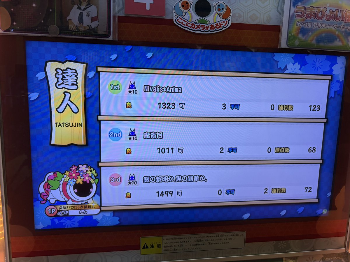 ch_Sorarun's tweet photo. 2026達人合格！！！！！！！！
初達人なのでバカ嬉しいです☺️☺️☺️
台譲ってくれた人本当にありがとうございます！！
たぶん茨城県3人目です！ https://t.co/lNYnpnXZWx