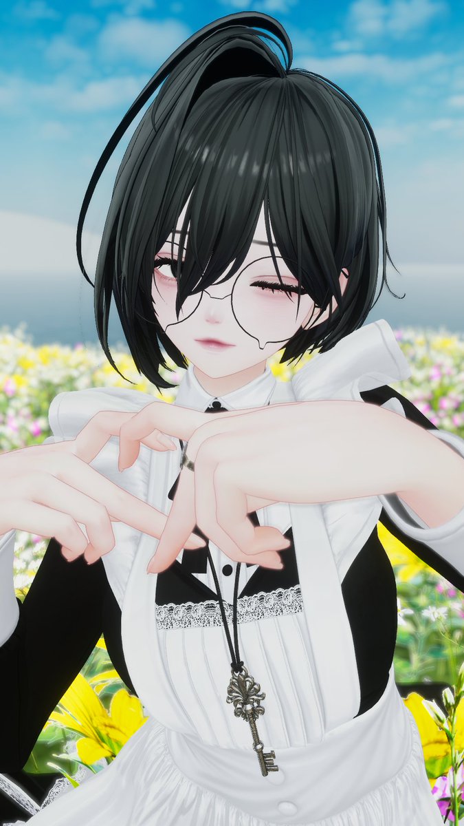 fleurielle_VRC's tweet photo. #フルリエル #VRC
本日の紹介です🧳

名前：Rady
仕事：メイドも黒服もします！
自分を一言で:多分いい人
好きなものor趣味:欲望に忠実な人
一言：脳がバグる感覚をお楽しみください

RP・いいねで応援してくださると嬉しいです！
よろしくお願いします🕊️ https://t.co/pzwTe7KZDR