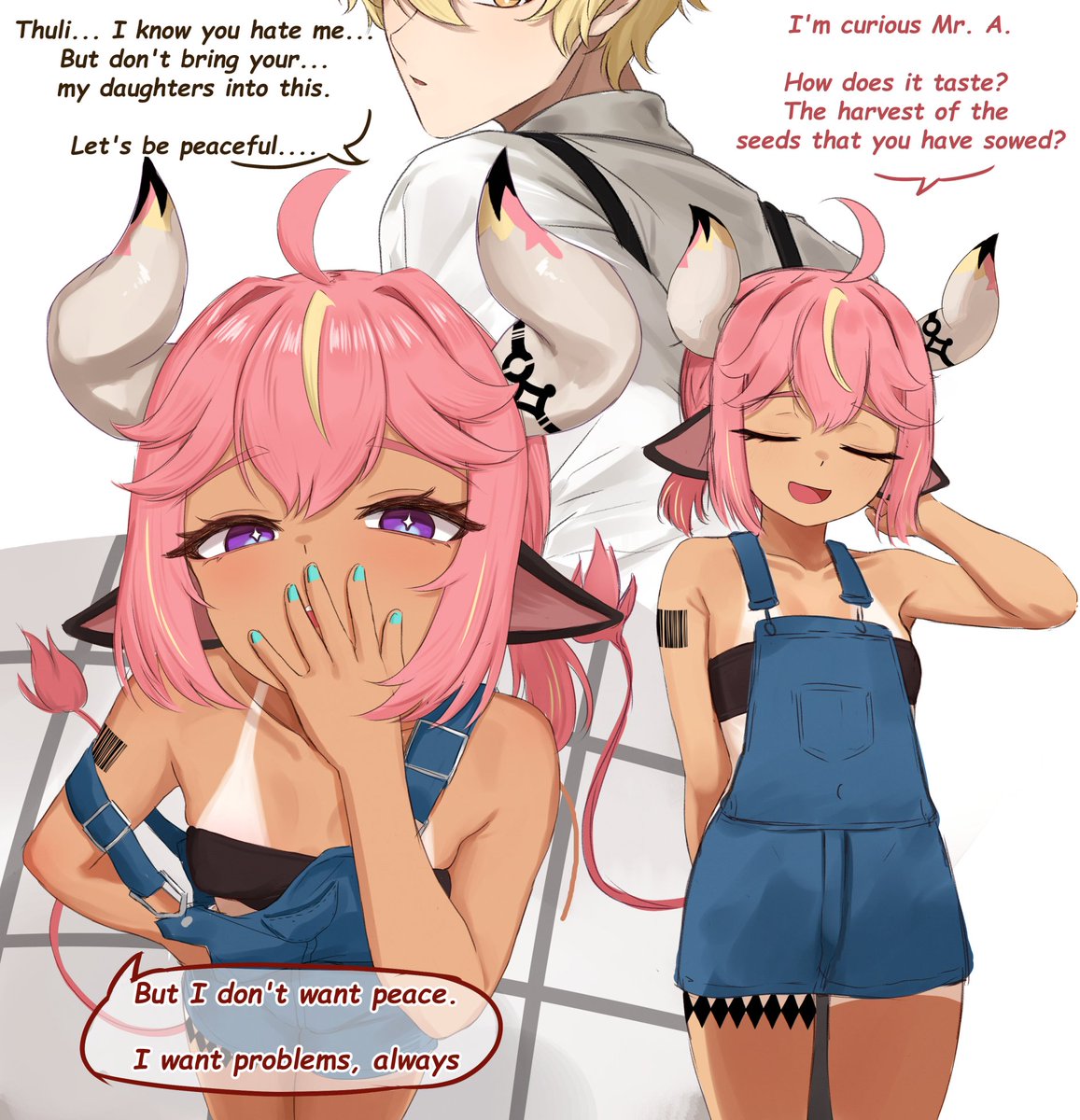 mockingeu's tweet photo. a girl that has a beef https://t.co/nYsZDmh7SS