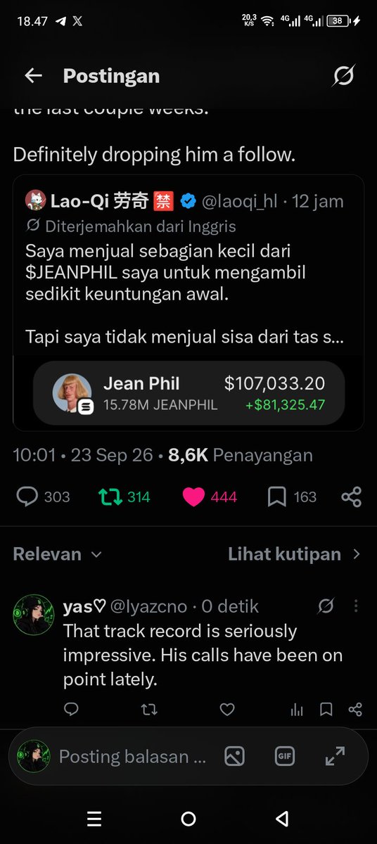 Iyazcno's tweet photo. @PreetamXBT FPVYPAVBSaYqhaghc4q2t2ERKTrvi6AXFt17TnSSi793 https://t.co/PLc812ZVVM