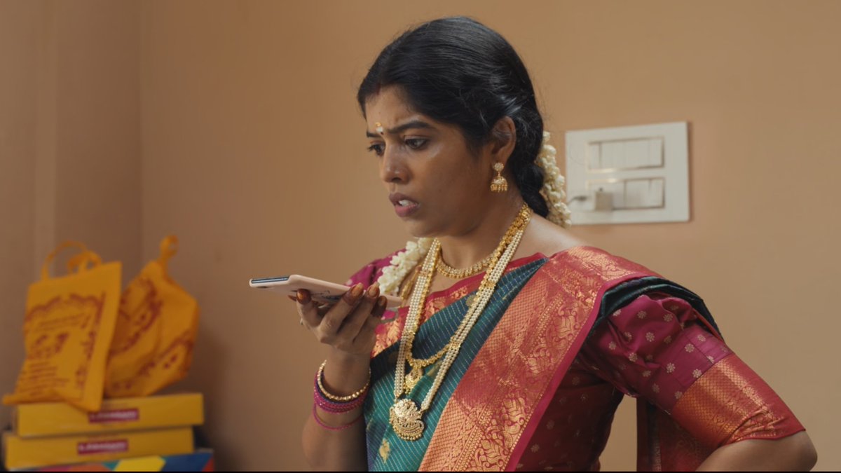 Aneesh_98's tweet photo. #SumithraDevi as Keerthi delivers a standout performance, giving the character warmth, emotional depth & a striking presence. She makes every moment count, leaving a lasting impression and making Keerthi one of the film’s most memorable characters. ❤️🔥👏✨
#ModhaRathiri ❤️ https://t.co/ATaZFG0daO