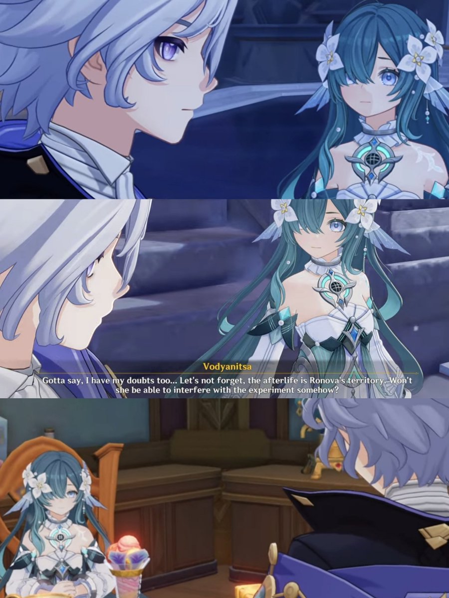 nacchanyan's tweet photo. Meanwhile Vodya, despite all her complaints and nagging, often looks at him with worry, especially after knowing the danger and exhaustion of his job

maybe beneath her 'annoyed' voicelines theres also her genuine wish for him to let go of work and simply watch her performs https://t.co/kOfKE2rhKu