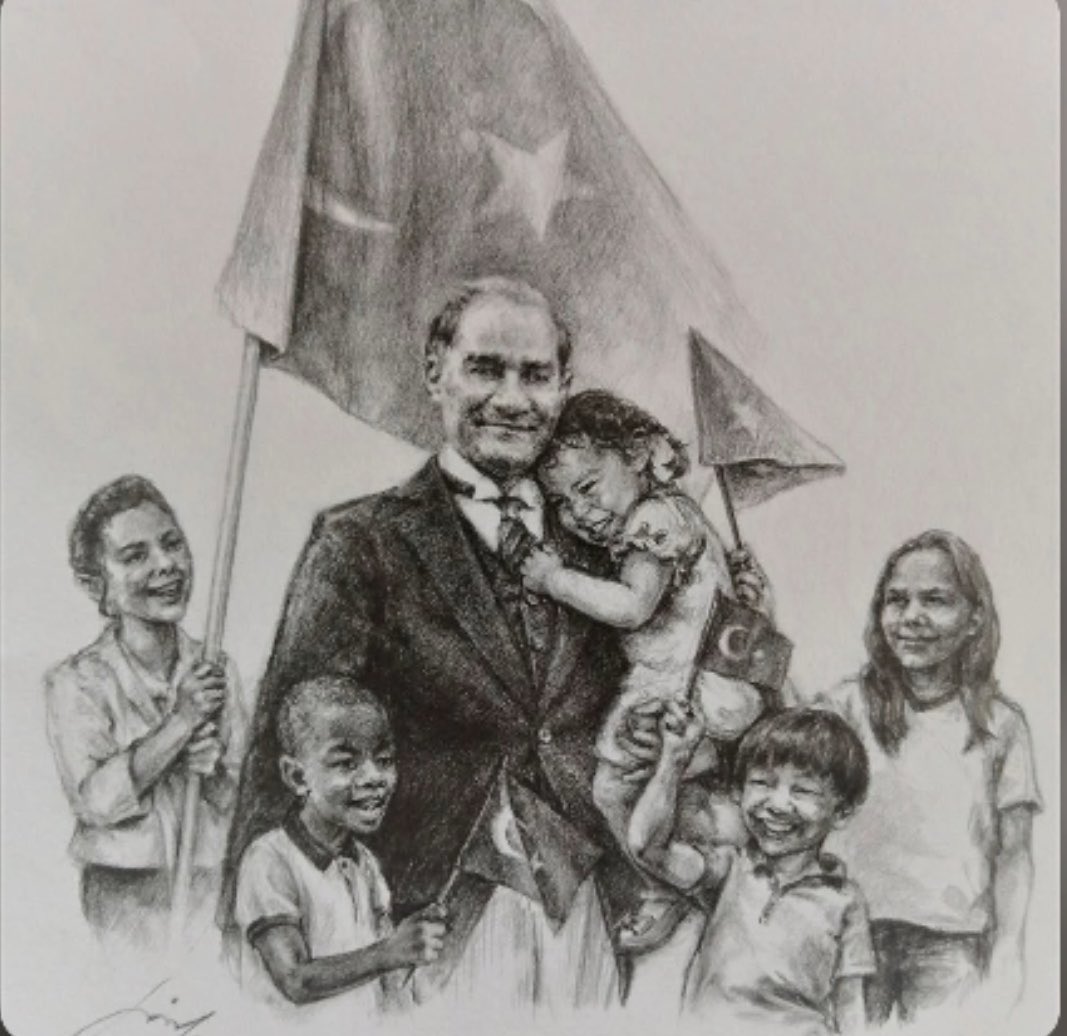 NurselTaskin's tweet photo. “Vatanı korumak,çocukları korumakla başlar”
#Atatürk https://t.co/gqANMyanBp
