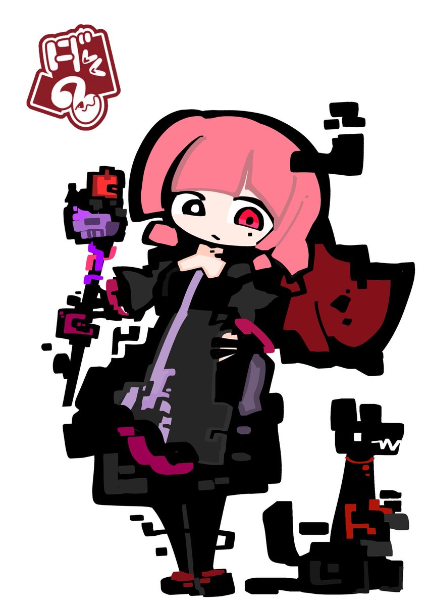 JannnuDarucu's tweet photo. 魔女と使い魔っていいよね🐍　#oc https://t.co/M4RrM8TwgH