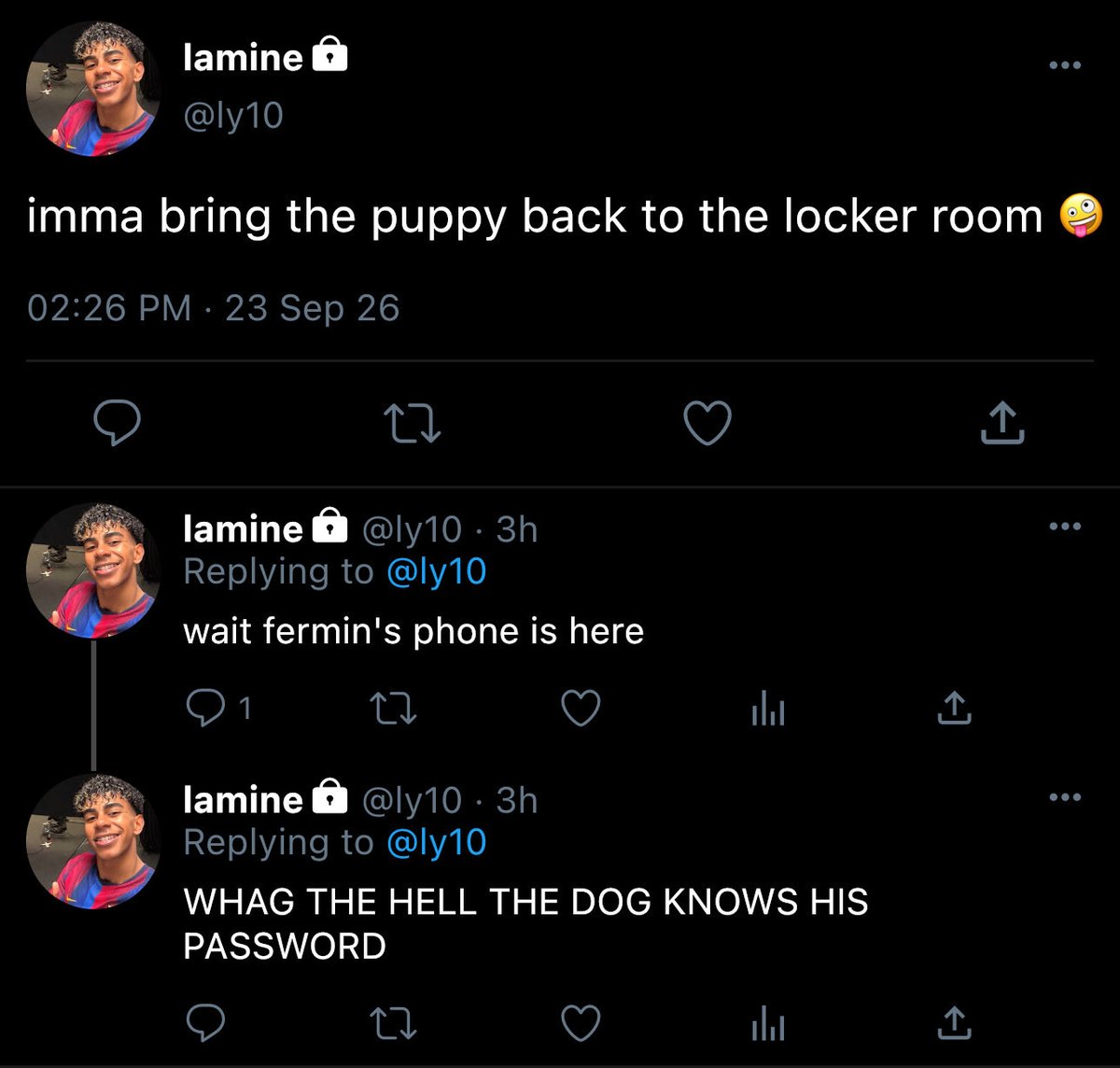 viscafermins's tweet photo. #raphamin socmed au where fermin suddenly turns into a puppy https://t.co/eV0sJ2GN4s