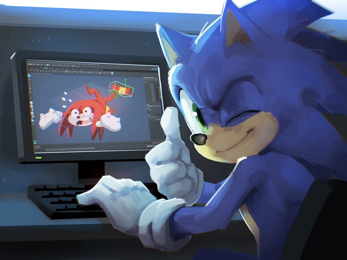 knuckles_daily's tweet photo. Sonic Movie 2 Concept Art by Tyson Resse https://t.co/cTiNAPgJKB