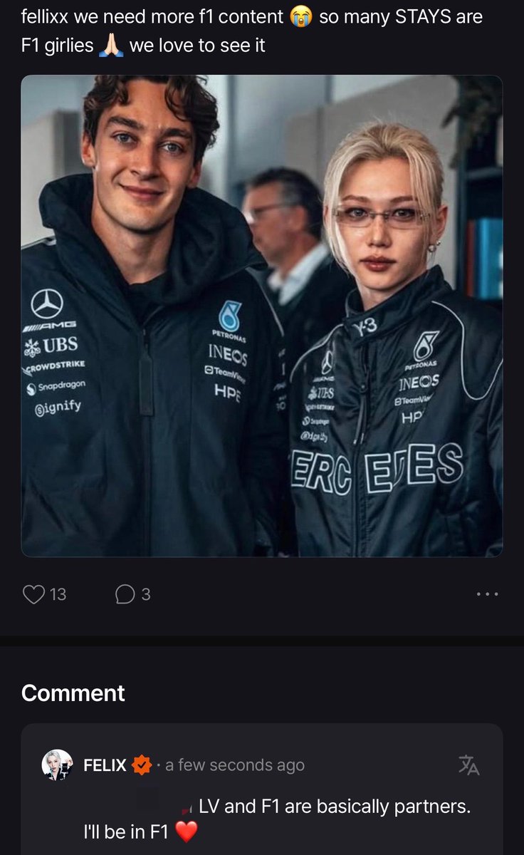 Bbokie_Lixx's tweet photo. I love when his sassy side comes out
"LV and F1 are basically partners......" oh this Diva https://t.co/5R2bERIkiO