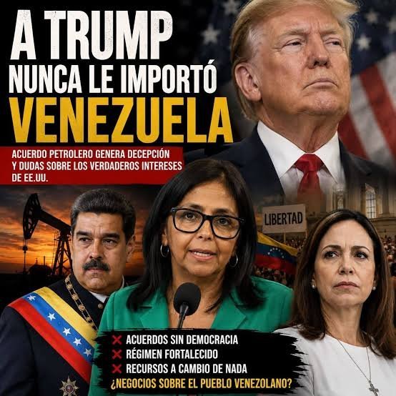 Elizza0606's tweet photo. Nunca le importa Venezuela
Le importa los intereses ,Petróleo ,oro y negocios https://t.co/RNwdWN0q5i