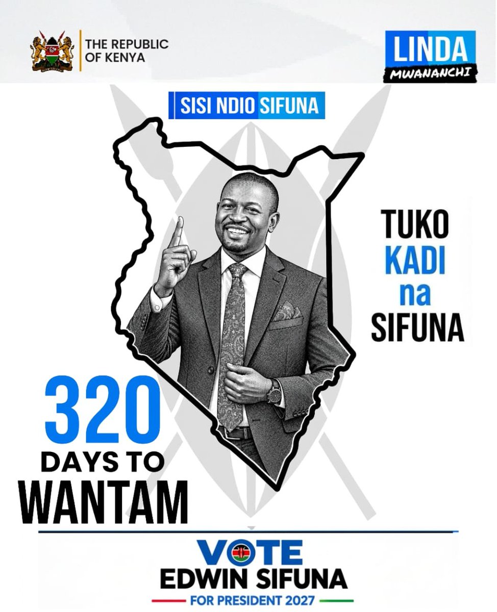 DjSoxxy's tweet photo. Kuwakumbusha tu!!  #SisiNdioSifuna https://t.co/QmrlpRD4gI