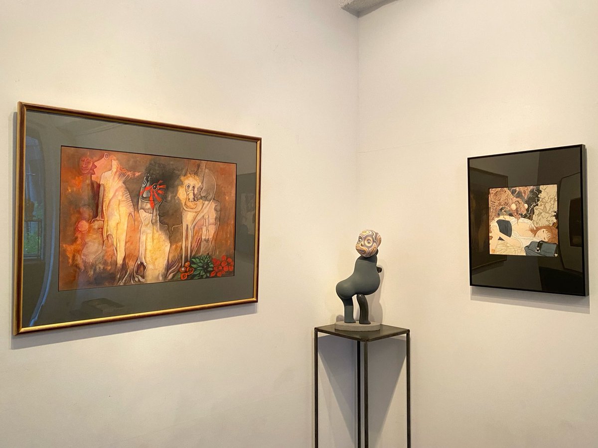 SupremeKicks's tweet photo. 『lunatic 異形 -畸型なるものたち-』at GALLERY KOGURE
参加作家:天野可淡、井上悟、ウチダリナ、高木智広、中屋明子、野村俊介、堀内マキコ、森町長子、山下菊二、山本タカト、吉田泰一郎、ジョエル=ピーター・ウイトキン
ジョエル=ピーター・ウイトキンの作品観られると言うことで伺って来ました！ https://t.co/UcYJ99FxU5