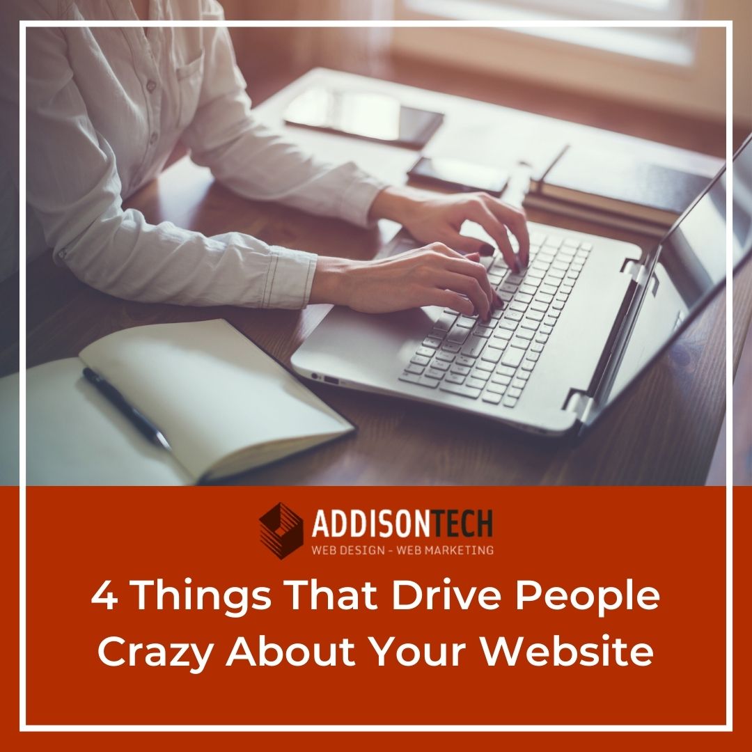 AddisonTech's tweet photo. Did you know that your website could be driving potential customers away? Check out our article to see four things that could be killing your website. #addisontech #malvern #pa https://t.co/N0bBYSRPrr https://t.co/vwFCHGY40X