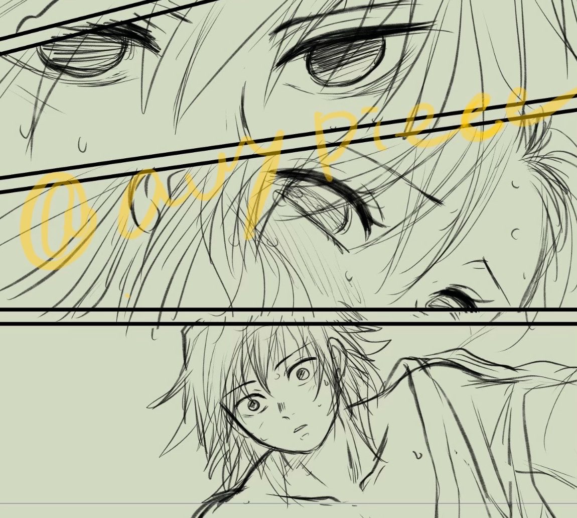 AvyPiece's tweet photo. 我に返ってノーマルな漫画落書きしてたけど戻りました。
ぎゆしの進捗

線きちゃない…毎回未来の自分がペン入れで何とかしてくれるって思ってる。 https://t.co/7SDJbnCnIb