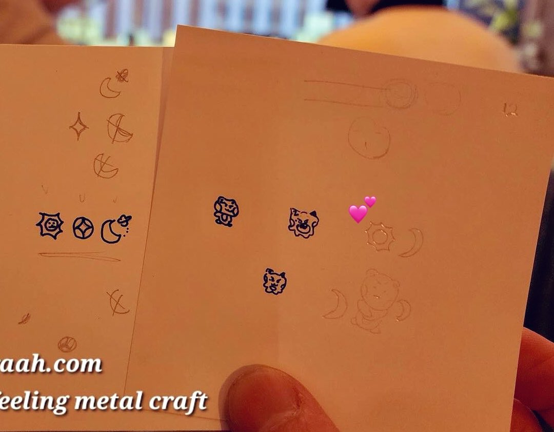 soybeanmilktyu's tweet photo. bin's solo album design &amp; all the symbolism there reminds me how they considered the ☀️🌙 engraving for mt's ring in the sketch,, sungseok sun&amp;moon repᐪ ᐪ https://t.co/Xomgj2rBSr