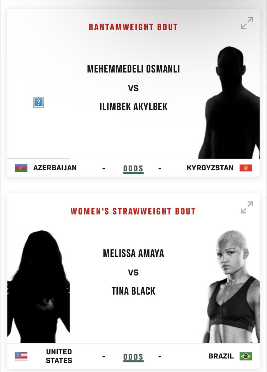 BananaSplitMMA_'s tweet photo. What’s The Picks For The TUF Fights?

Too Lazy To Research https://t.co/jXLYu8SG1q