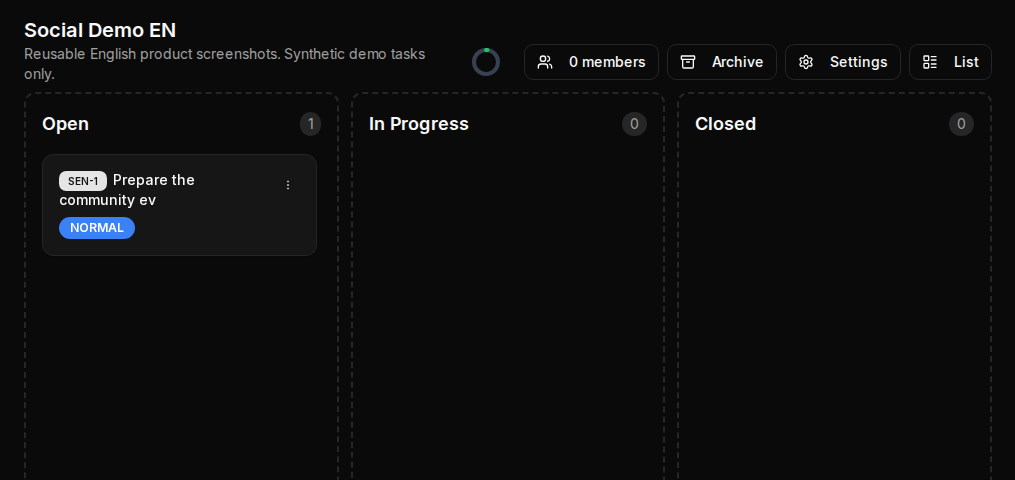 TeamPanelcom's tweet photo. Your chat is busy. Is your task board empty?

A TeamPanel board makes the difference between Open, In Progress and Closed visible. Give each task a place instead of burying it in another message. https://t.co/OHwJ1loreI