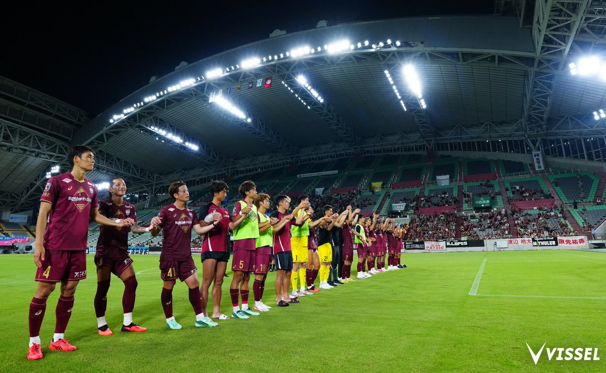 visselkobe's tweet photo. 本日も熱い応援ありがとうございました！
全員で天皇杯3回戦を突破することができました👊

次の試合まで少し空きますが、しっかり休んで、連戦に向けて準備したいと思います🔥
引き続き応援よろしくお願いします！

𝗡𝗘𝗫𝗧 𝗚𝗔𝗠𝗘⏩
🏆 明治安田J1 第9戦
🆚 柏レイソル
🗓 10/9(金) 19:00
🏟 三協フロンテア柏スタジアム

#visselkobe #ヴィッセル神戸 #天皇杯