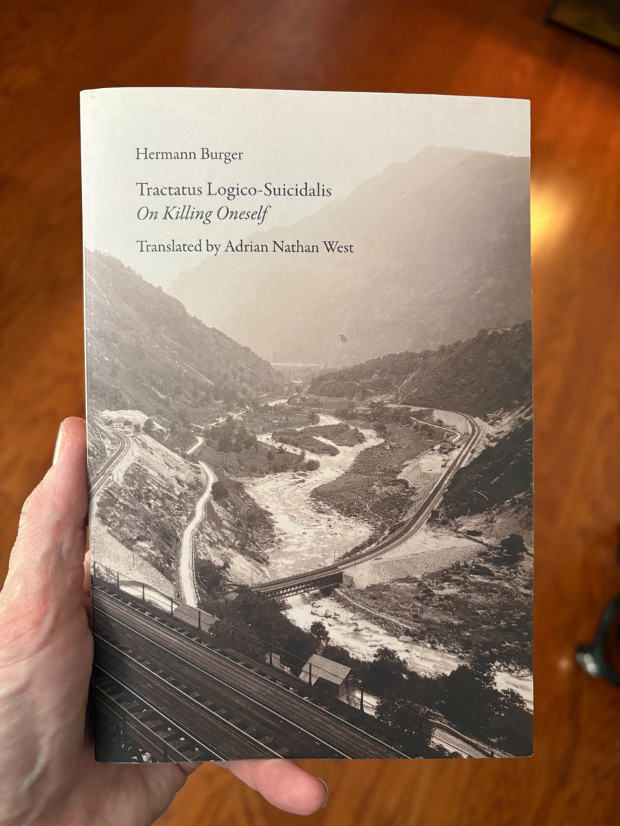 realMattKParker's tweet photo. Finished. 🤩💀🖤

Oh I loved this. The intricately and densely nested prose of the opening short story. The nods to Wittgenstein, Cioran, Kafka. The 1046 erudite, free-flowing, quasi-insane "mortologisms" on suicide. Their devastating end.

Burger where have you been all my life! https://t.co/1mOLy9OfEc