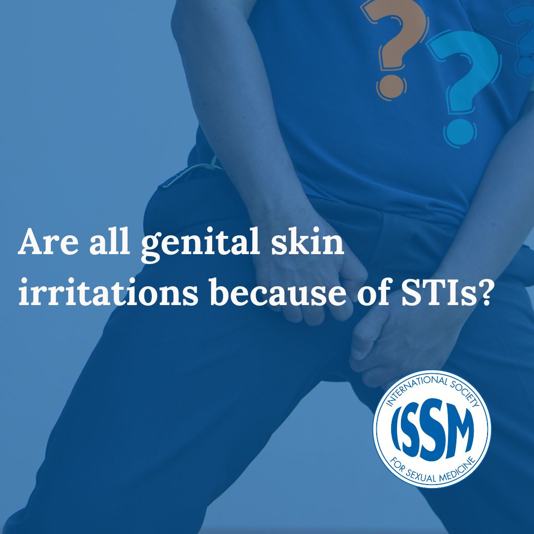 ISSM_INFO's tweet photo. Genital itching, rashes, bumps, or irritation don’t always mean an STI.

Several conditions can cause similar symptoms, making it difficult to know the cause based on symptoms alone.

Learn more: https://t.co/oJyGjdcqkB https://t.co/uZOsrp87Rn