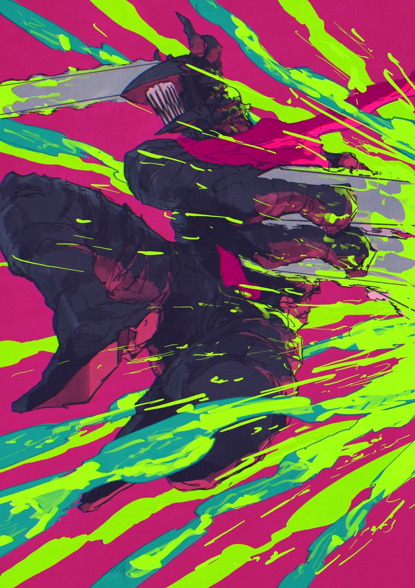 ChromakeyFrog's tweet photo. チェンソーマン再掲 https://t.co/3VFv3lj37U
