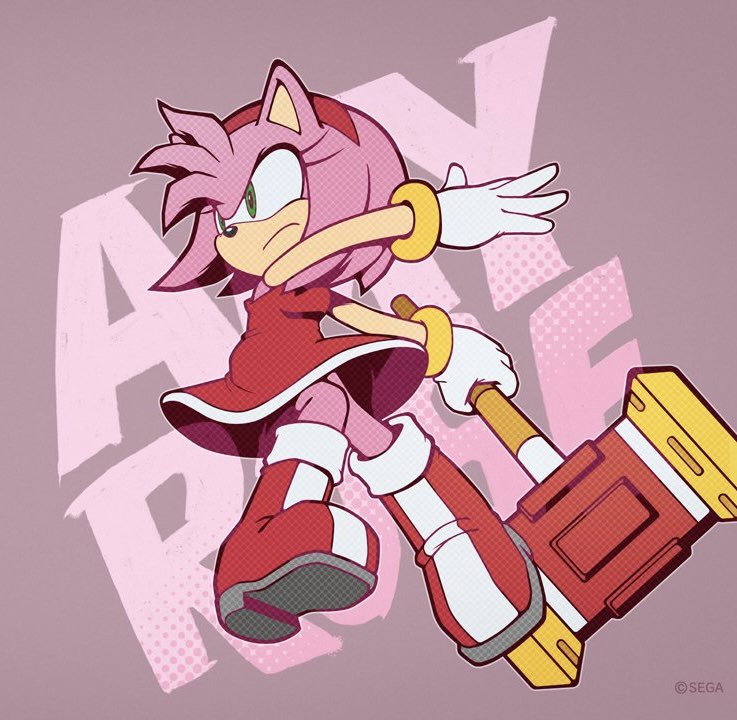 Cybrid101's tweet photo. 🗣️EVERYONE SAY ‘HAPPY BIRTHDAY’ TO AMY ROSE. https://t.co/0DTDUbys5Z