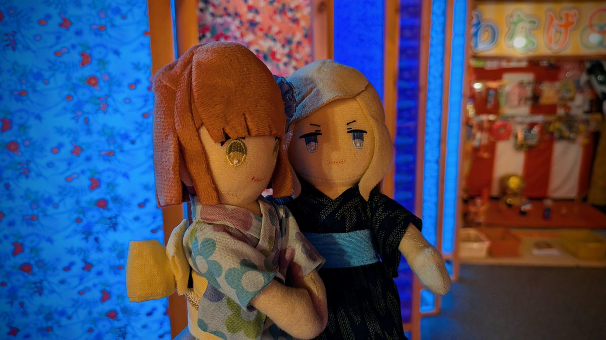CARINTOMATO's tweet photo. 縁日でカミュ春デート🥰 https://t.co/FiojRRZw8X