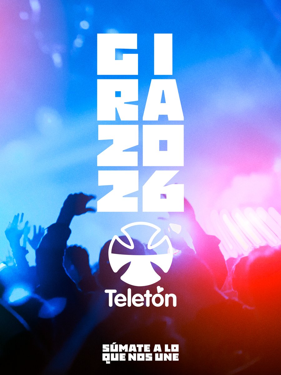 Teleton's tweet photo. ¡Chile, nos vamos de gira! 🚌❤️

Del 13 al 31 de octubre nos encontramos de Arica a Puerto Montt con la #GiraTeletón2026. ¡Súmate a lo que nos une!

Revisa las fechas y sigue este hilo para conocer a los artistas que nos acompañarán 🧵👇 https://t.co/tN8YZ3VHXe