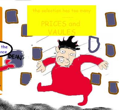 dailytobytrivia's tweet photo. In the Diner in Chapter 5, Yellow says "The problem with menus, they have too many prices and values". This is a reference to Homestuck, specifically a Sweet Bro and Hella Jeff comic where Sweet Bro says "the selection has too many... PRICES and VALUES". https://t.co/xUFu1Yp3ja