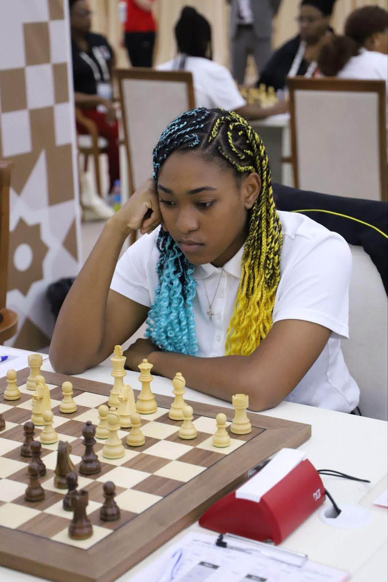 HonPhilipEDavis's tweet photo. It makes me proud to see Bahamians stepping into new spaces and making their mark on the world stage.

Congratulations to our Women’s Chess Olympiad Team on their victory over Bhutan.

You are showing the next generation that there is no limit to where Bahamian talent can take us. 🇧🇸
