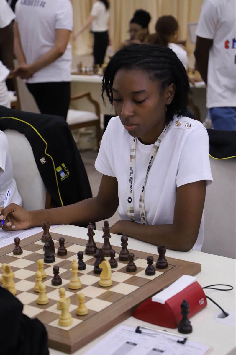 HonPhilipEDavis's tweet photo. It makes me proud to see Bahamians stepping into new spaces and making their mark on the world stage.

Congratulations to our Women’s Chess Olympiad Team on their victory over Bhutan.

You are showing the next generation that there is no limit to where Bahamian talent can take us. 🇧🇸