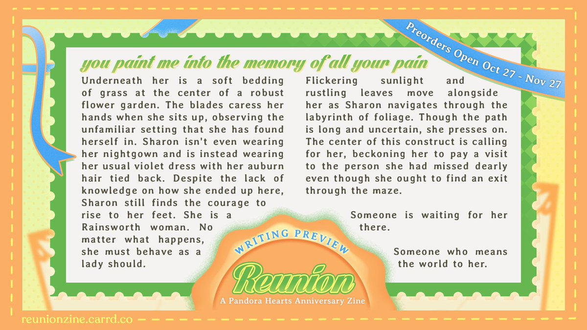 munch_muffin's tweet photo. it has been ten years since the end of the series but sharon still deserves to reunite w/ her old friend break even if it's only in her dreams qwq 

here's a preview of my piece for @pheartszine 💖💖💖 preorders open oct 27 to nov 27 so dont miss out! https://t.co/cLmQruEw47
