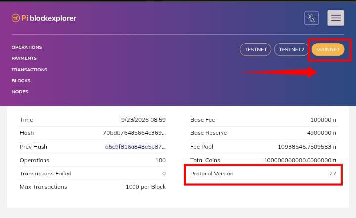 sundaypeter8110's tweet photo. 💬 PIONEERS — The moment we've been waiting for has finally arrived. After 8 long years, is this the beginning of everything? 🥳🚀

BREAKING: Protocol v27 is officially LIVE on Mainnet! 🎉

The final planned upgrade in Pi's roadmap is now deployed, bringing:

🔹 Smart Contracts — programmable money, escrow, DeFi, and automated agreements
🔹 DEX Infrastructure — decentralized trading, AMM liquidity pools, and order books
🔹 Full Ecosystem Functionality — the foundation for real-world apps and services
🔹 Advanced Authentication — more flexible and secure transaction authorization

From v19 to v27 — 9 successful upgrades. The foundation is complete. The network is ready.

What comes next? DEX. Launchpad. Real utility. The ecosystem we've all been building toward.

Are you ready for what comes after v27? 😉