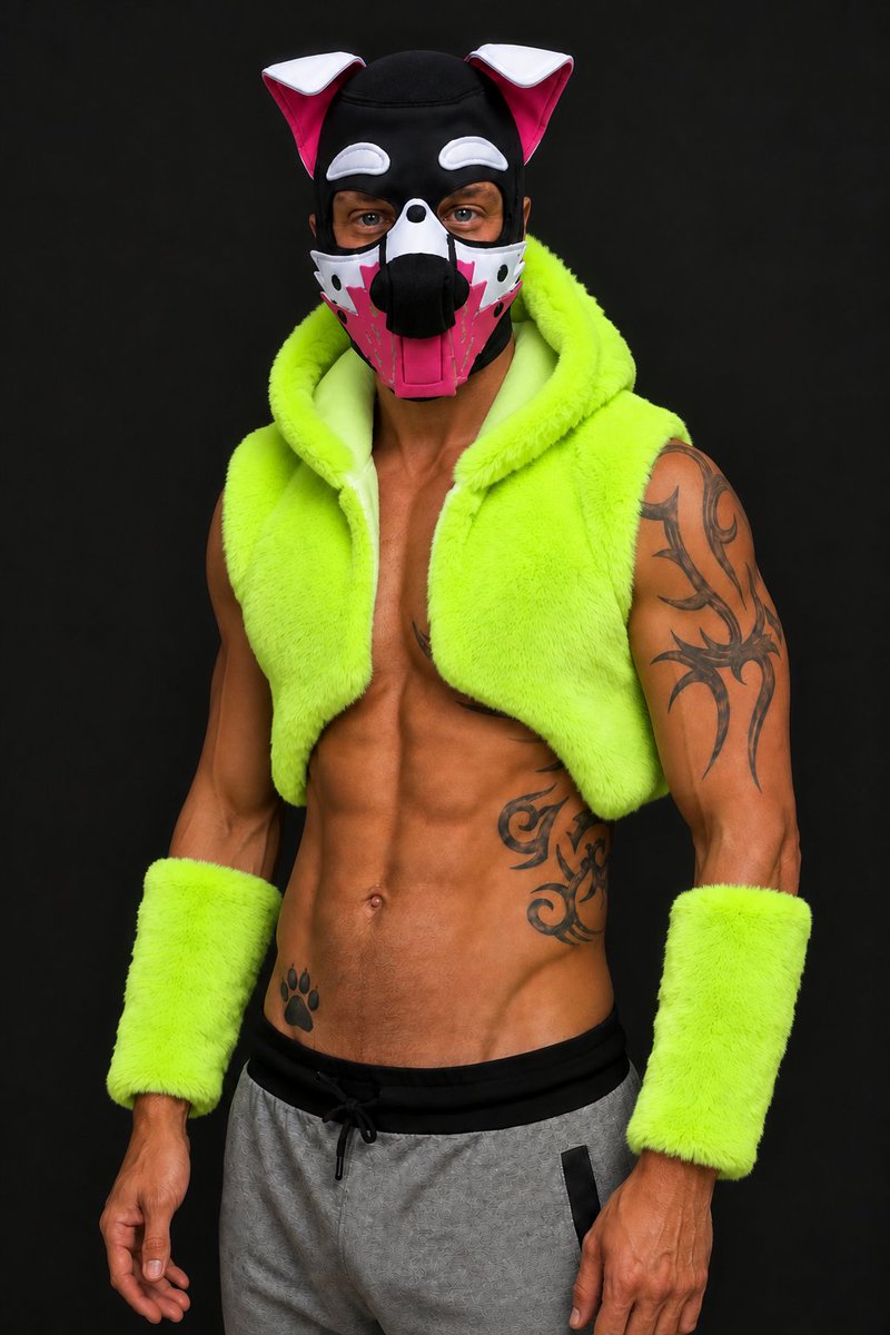 ThePupMaxim's tweet photo. Good boys deserve a little attention… and maybe a little trouble. 🐾💚😈

Just me, my fur, and a whole lot of puppy energy. Who’s ready to play? 🐶

#PuppyPlay #PupMaxim #Furry #GayLife https://t.co/IdcLAVzWUW