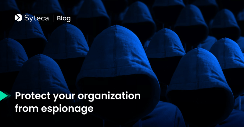 SytecaPlatform's tweet photo. 👉 How to Detect and Prevent Industrial or Corporate Espionage | Syteca (https://t.co/M7NrzTz8nG)

Corporate #espionage doesn't always start with a #hacker breaking in. Modern espionage often hides behind trusted identities and activity that looks normal. 
Explore recent real-world cases, warning signs, common attack methods, and 7 practical ways to protect your trade secrets.

#cybersecurity #cisonews #PAM #UAM #ITDR #Syteca