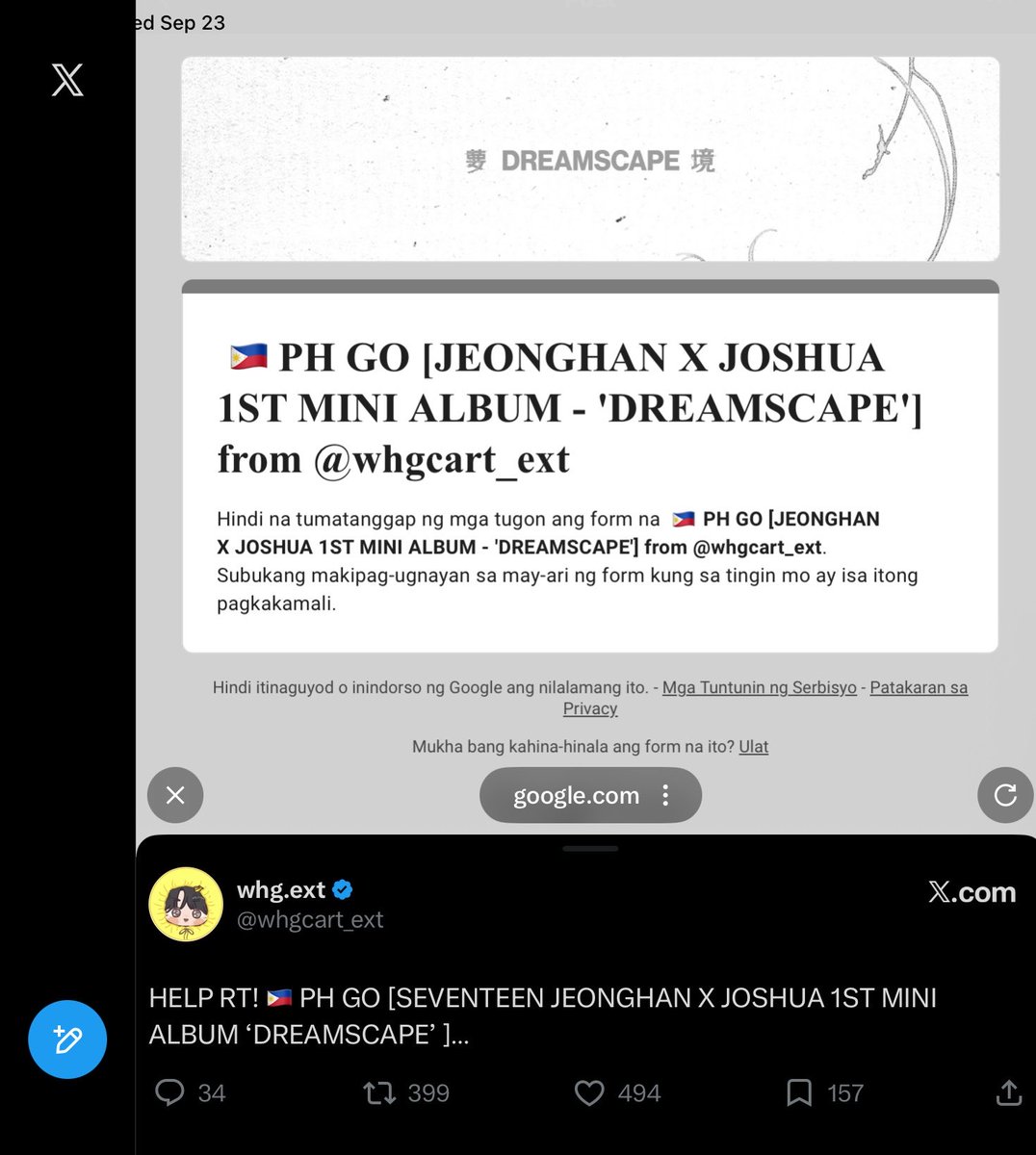 eyshannie's tweet photo. PUTANGINA NAIIYAK AKO HINDI KO ALAM NA TODAY PALA😭😭😭😭😭 ATE LIA PLS IM A LOYAL BUYER LET ME HAVE IT https://t.co/qSbd0kt08S