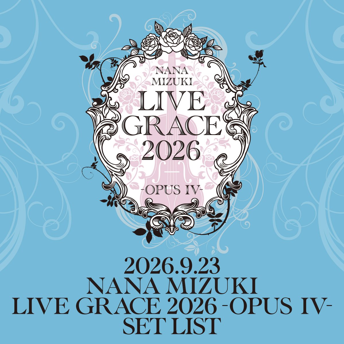 _king_records's tweet photo. ◤∥
　#水樹奈々 ( @NM_NANAPARTY  )
　NANA MIZUKI LIVE GRACE 2026 -OPUS Ⅳ-
　　　　　　　　　　　　　　　　　　　　∥◢

9月22日・23日に国立代々木競技場 第一体育館にて開催！
DAY2のセットリストをプレイリストにして公開🎻✨

🎶https://t.co/Z627bdN3hE

水樹奈々とオーケストラが奏でる特別なステージを
プレイリストでもお楽しみください🎗️