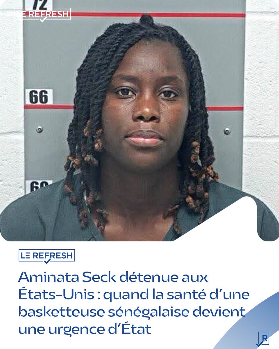 lerefresh's tweet photo. Selon les informations rapportées par son avocate, la jeune Sénégalaise aurait rencontré des difficultés liées à son statut migratoire. Son dossier serait notamment lié à son visa étudiant, alors qu’elle se remettait d’une intervention médicale.
https://t.co/xxmxMYGbDn https://t.co/umsphazyHV
