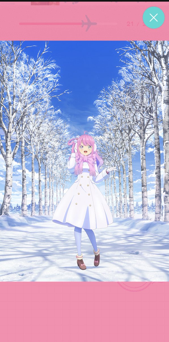 sabandan's tweet photo. 姫様のは冬のシラカバ並木？かな？
十勝？
#おでホロ
#姫森ルーナ https://t.co/aOknEBkH9Q