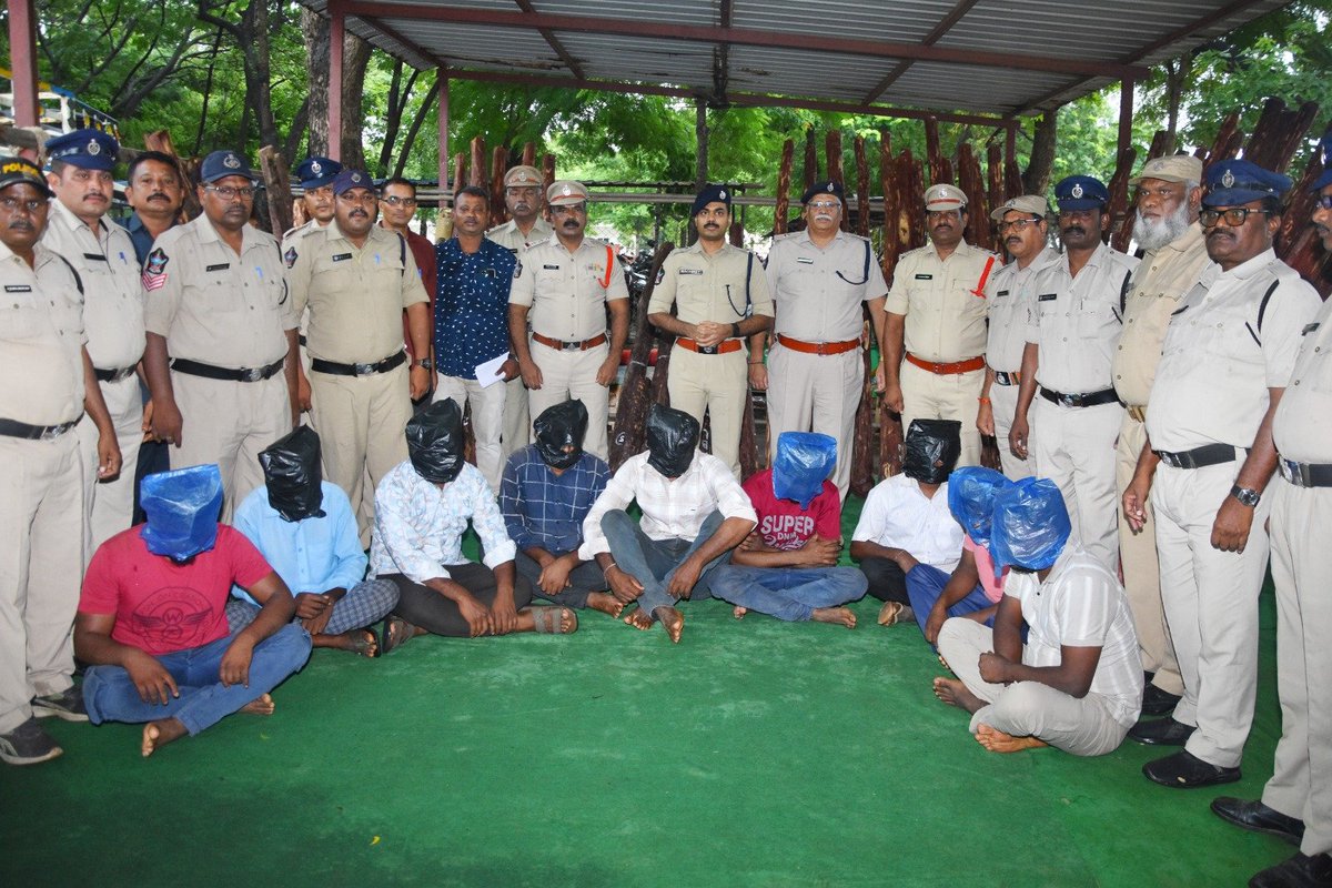 APPOLICE100's tweet photo. 🚔🌳 87 Red Sanders Logs &amp; 05 Vehicles Seized by #KadapaPolice

Special surveillance is being maintained in YSR Kadapa District to curb the illegal felling and transportation of Red Sanders. In joint operations conducted by the police and the Red Sanders Task Force under(1/3) https://t.co/RHK1mbhyvo